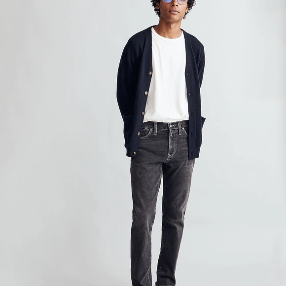 Madewell slim BLACK jeans in Claybrook wash 40x32 - Picture 2 of 9